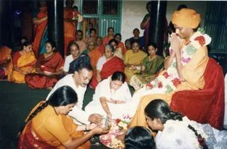 2003-Visit-To-Devotees-House-In-Karaikudi