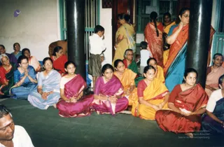 2003-Visit-To-Devotees-House-In-Karaikudi