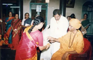 2003-Visit-To-Devotees-House-In-Karaikudi