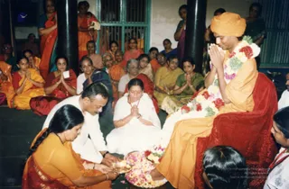 2003-Visit-To-Devotees-House-In-Karaikudi