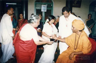 2003-Visit-To-Devotees-House-In-Karaikudi