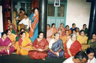 2003-Visit-To-Devotees-House-In-Karaikudi