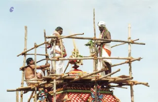 2005-Swamiji-Visit-Temple-Kumbhabhishekam