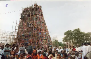2005-Swamiji-Visit-Temple-Kumbhabhishekam
