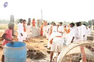 2006-SRIANANDAESWARATEMPLE-CONSTRUCTION-BIDADI-ADI-KSILASHA