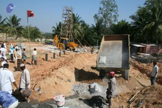 2006-SRIANANDAESWARATEMPLE-CONSTRUCTION-BIDADI-ADI-KSILASHA