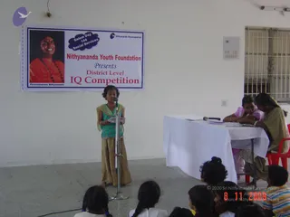 2009-86thDay-District-Level-Drawing-Vocal-Keyboard-Gita-Chanting-Competition-for-school-students-By-NYF-At-Salem