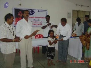 2009-86thDay-District-Level-Drawing-Vocal-Keyboard-Gita-Chanting-Competition-for-school-students-By-NYF-At-Salem